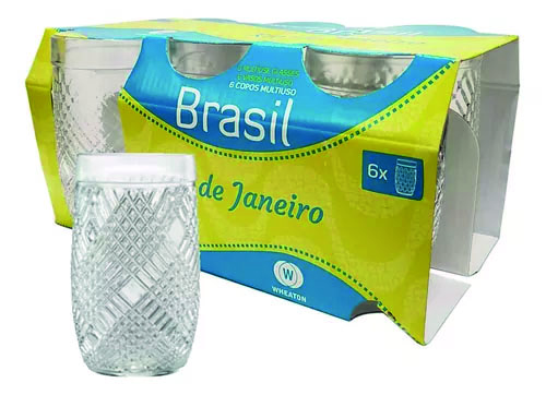 VASO DURAX RÍO X6 UNIDADES