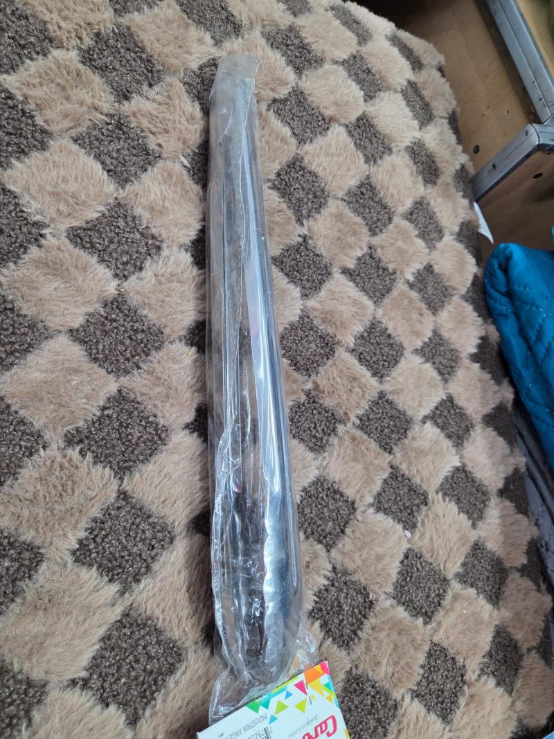 PINZA PARRILLERA ACERO INOXIDABLE