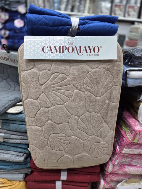 ALFOMBRA BAÑO MEMORY CARACOLES CAMPOMAYO