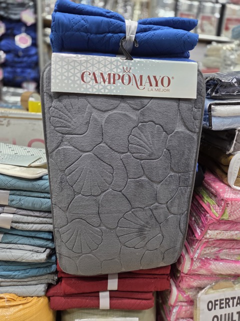 ALFOMBRA BAÑO MEMORY CARACOLES CAMPOMAYO