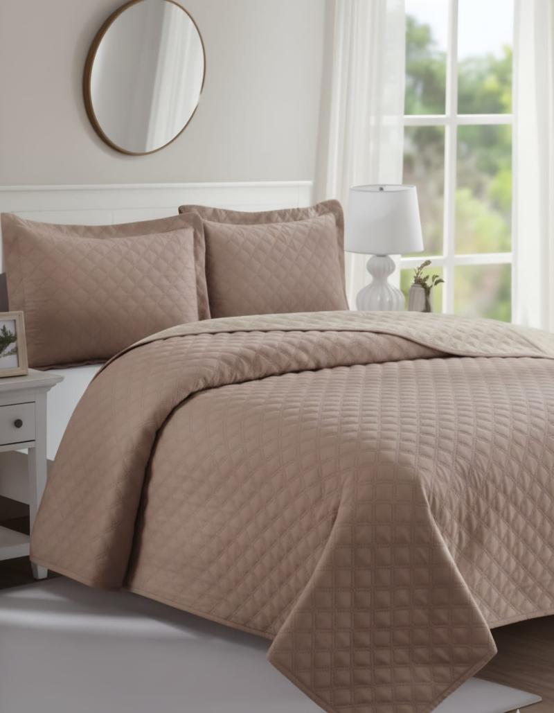 COVER QUILT REVERSIBLE CON FUNDAS 800H CAMPOMAYO