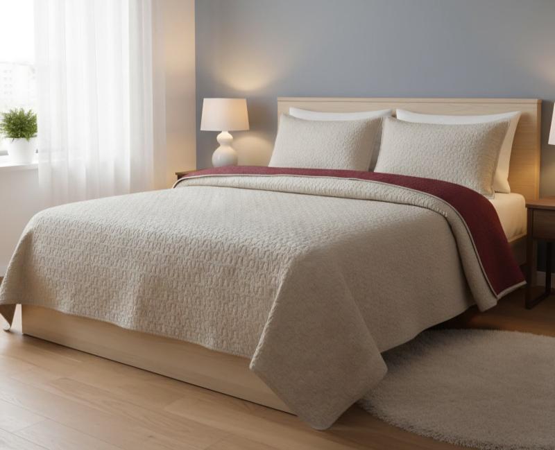 COVER QUILT REVERSIBLE CON FUNDAS 800H CAMPOMAYO