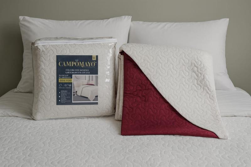 COVER QUILT REVERSIBLE CON FUNDAS 800H CAMPOMAYO