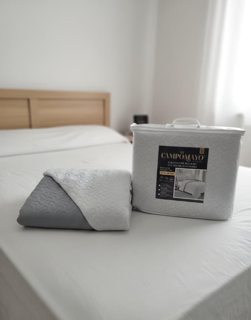 COVER QUILT REVERSIBLE CON FUNDAS 800H CAMPOMAYO