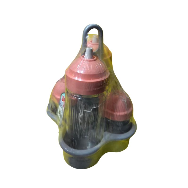 SET DE CONDIMENTEROS X4 PLASTICO