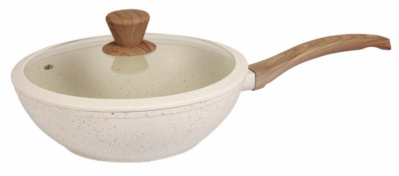 WOK CON TAPA ANTIADHERENTE CAROL LÍNEA INDUCCIÓN