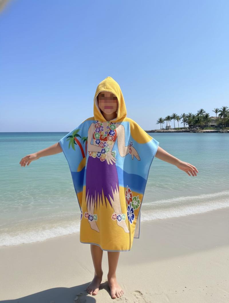 Poncho Playero para Niños - Teka