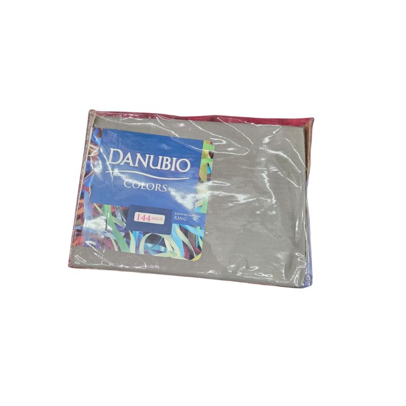 JUEGO DE SÁBANAS DANUBIO KING 144 HILOS