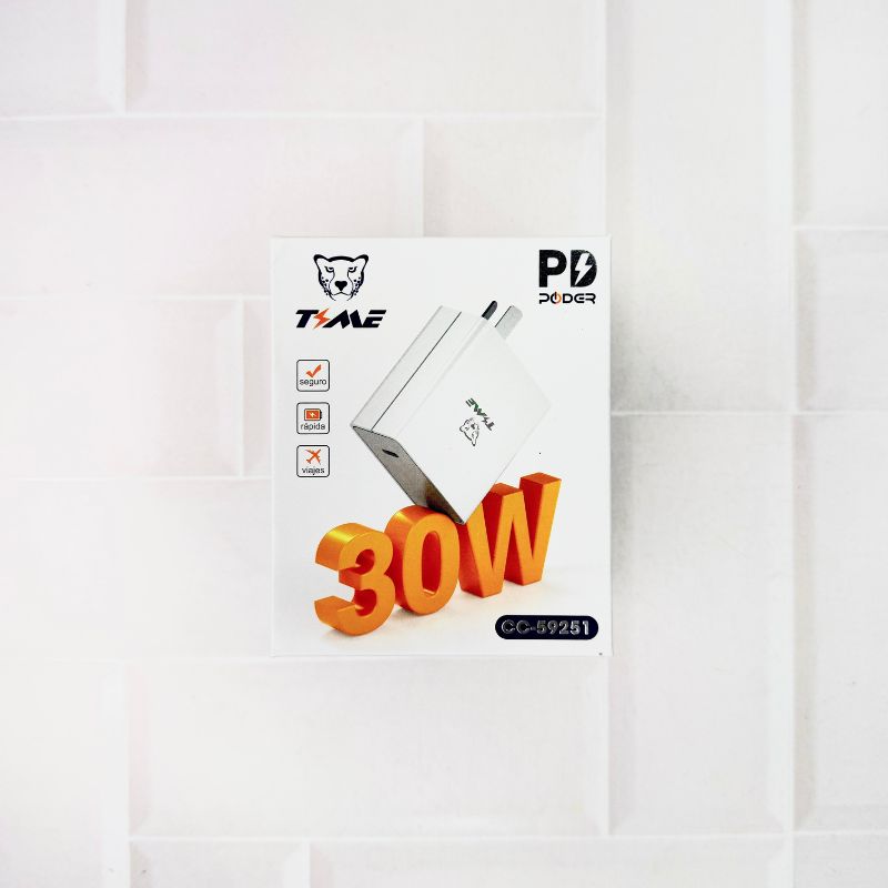 CABEZAL TAME TIPO C CON CABLE 30W