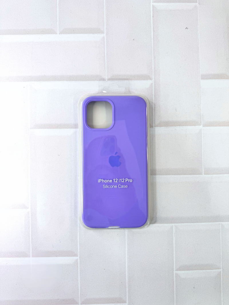 SILICON CASE IPH 12/12 PRO N°39 VIOLETA