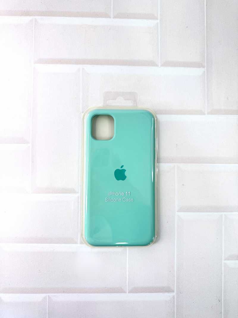 SILICON CASE IPH 11 N°47 VERDE TURQUESA