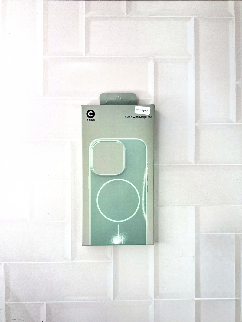 FUNDA SILICON CON MAGSAFE Y EMPAQUE IPH 15