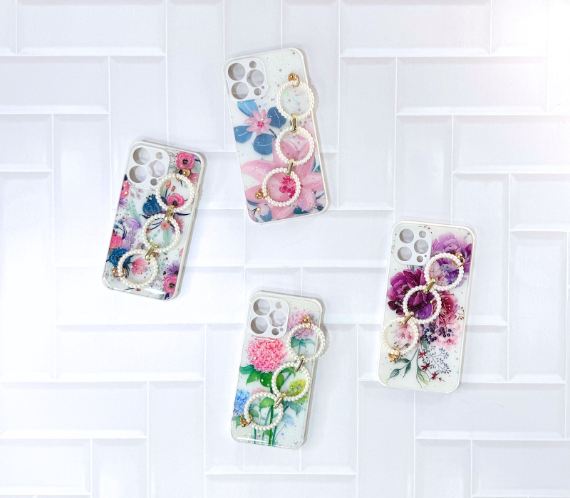 FUNDA CADENA AROS IPHONE 14 PLUS