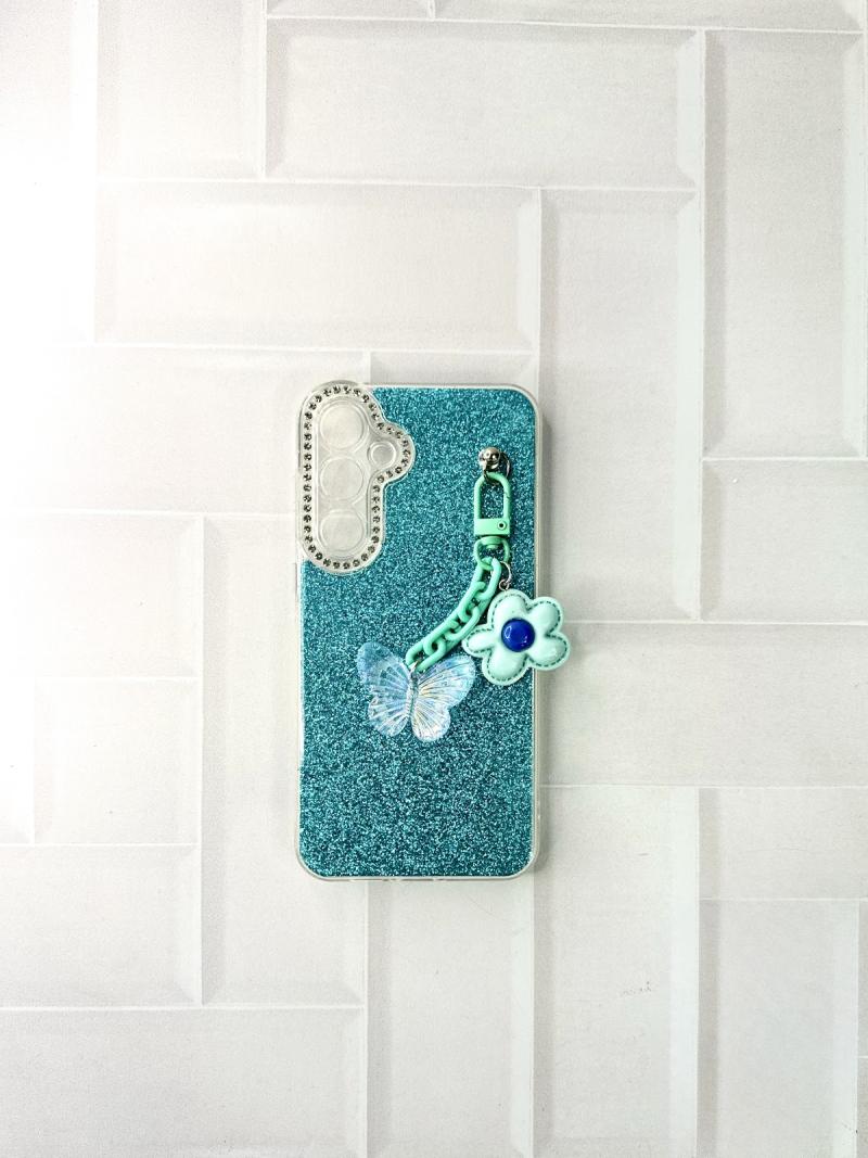 FUNDA DISEÑOS MARIPOSA Y FLOR SAM A16