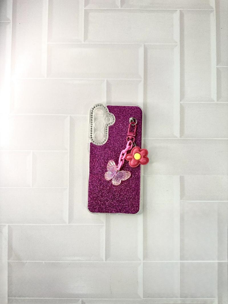 FUNDA DISEÑOS MARIPOSA Y FLOR MOTO G55