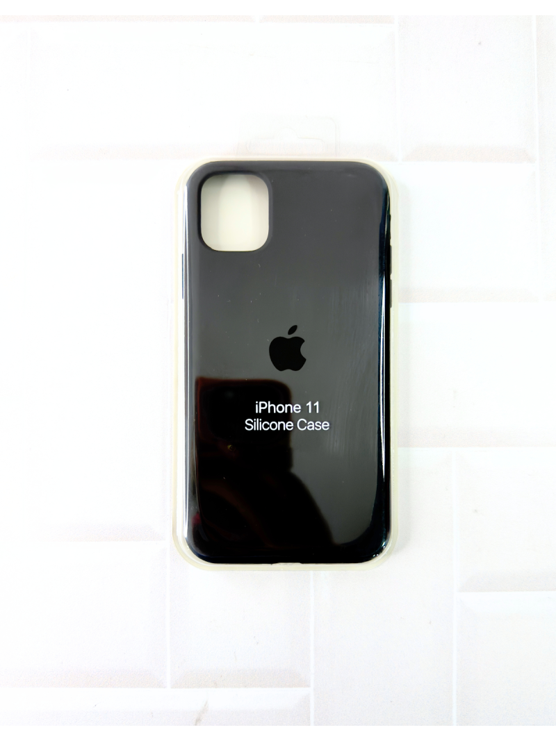 SILICON CASE IPH 11 N°15 GRIS OSCURO