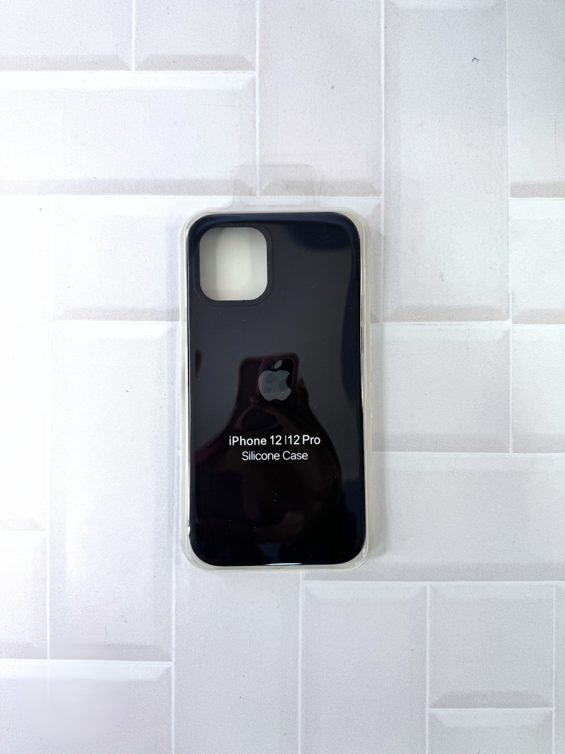 SILICON CASE IPH 12/12 PRO N°18 NEGRO