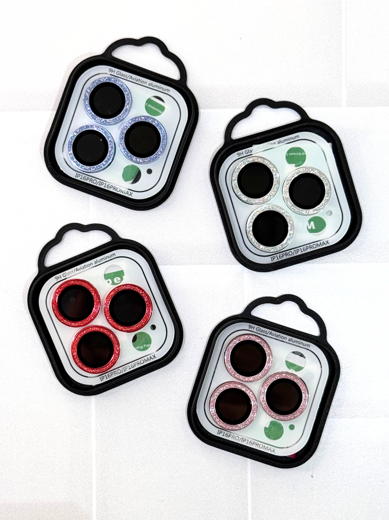 VIDRIOS DE CAMARA BRILLOS IPH 17 PRO MAX