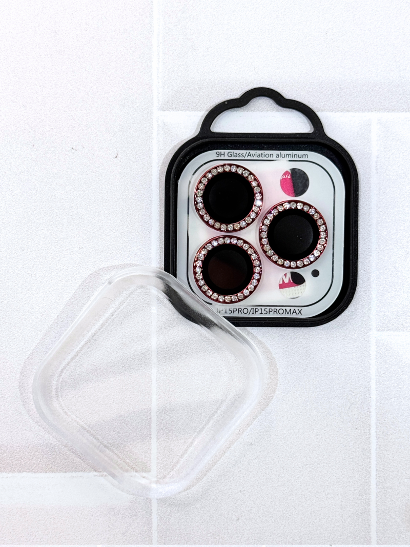 VIDRIOS DE CAMARA PIEDRAS BRILLANTES IPH 17 PRO MAX