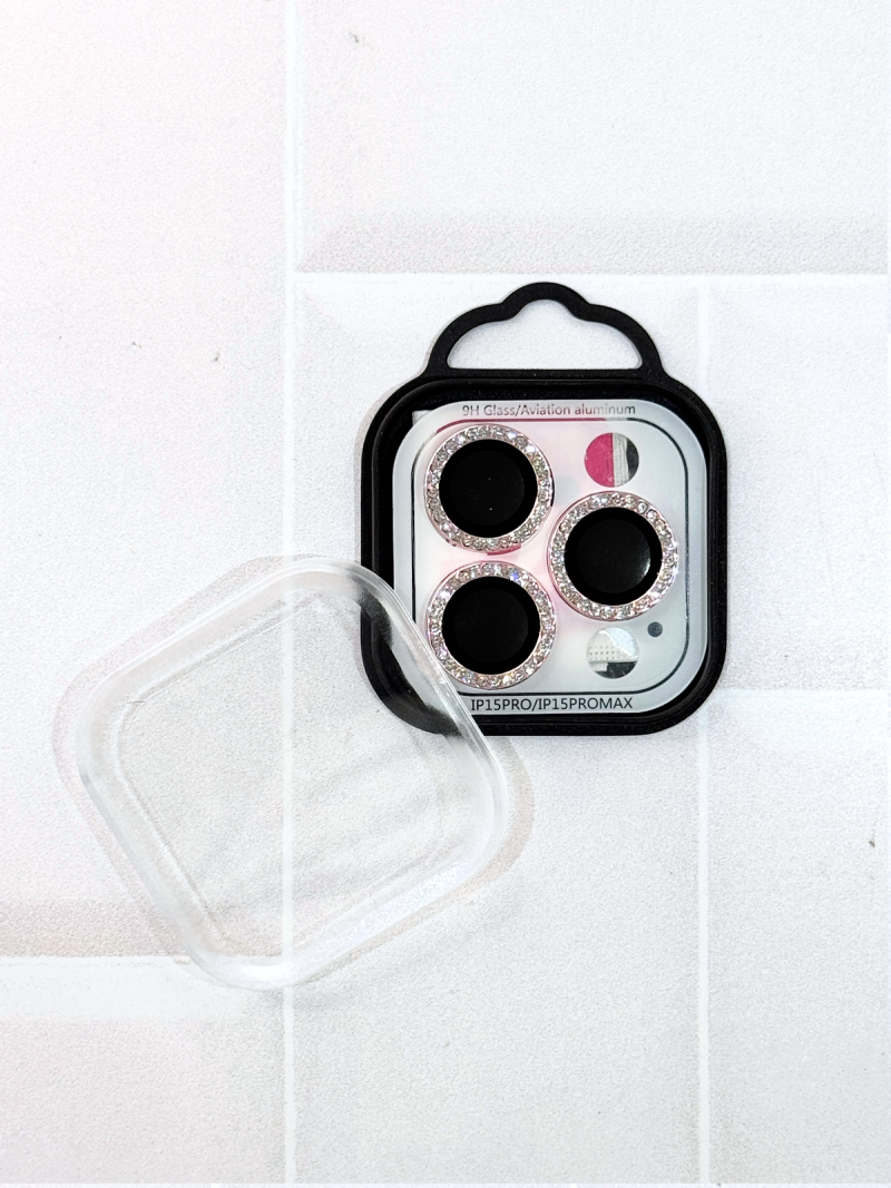 VIDRIOS DE CAMARA PIEDRAS BRILLANTES IPH 17 PRO MAX
