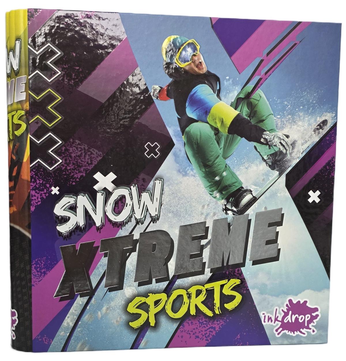 CARPETA INKDROP 3X40 CON 3 ANILLOS - SNOWBOARD - EXTREME SPORTS
