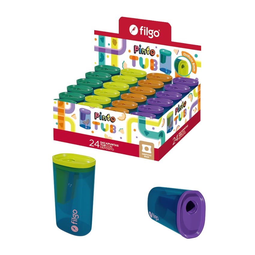 PACK SACAPUNTA FILGO C/DEPOSITO TUB X24