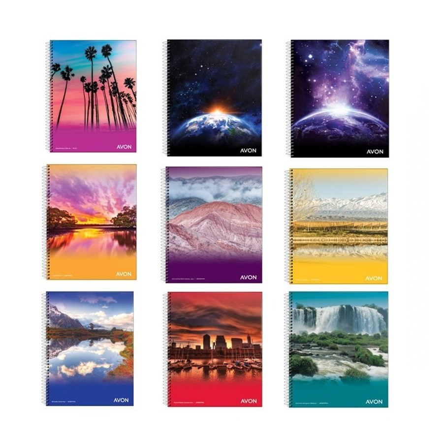 BULTO CUADERNILLO AVON UNIVERSITARIO X84 HJS CUADRICULADO