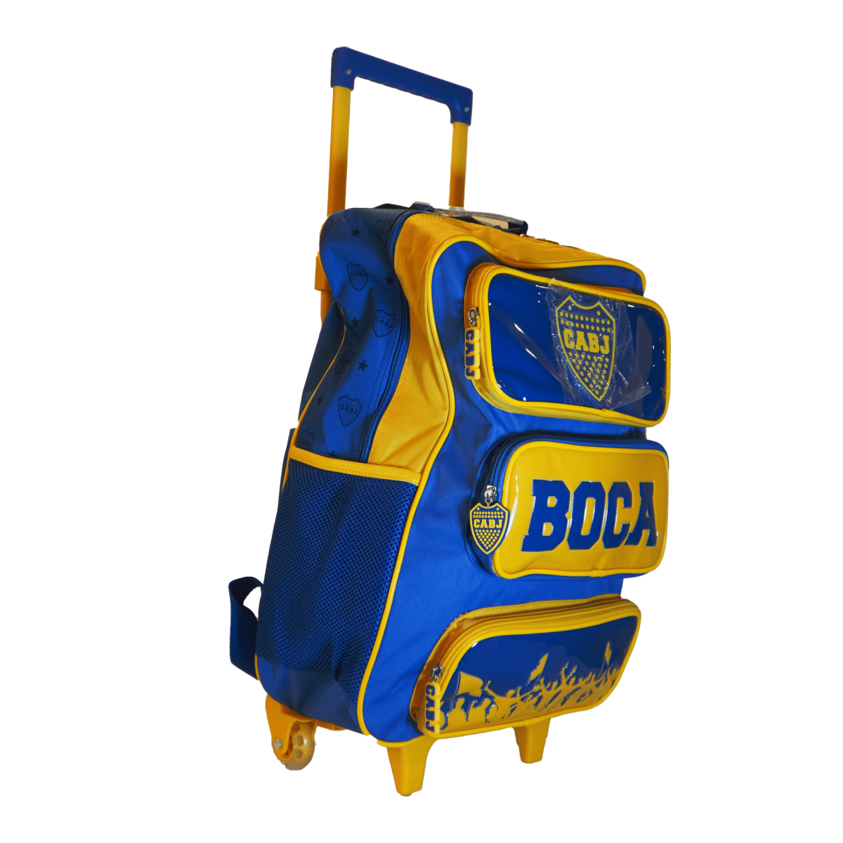MOCHILA CRESKO 18" CON CARRO BOCA JR /BO468