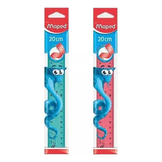REGLA MAPED X20CM FLEXIBLE