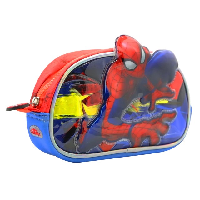 CARTUCHERA CRESKO 3D 1 CIERRE SPIDERMAN MARVEL AVENGERS / HA581