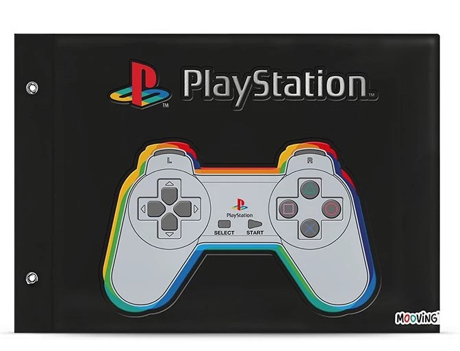 CARPETA N°5 2 TAPAS PLASTICA MOOVING PLAYSTATION