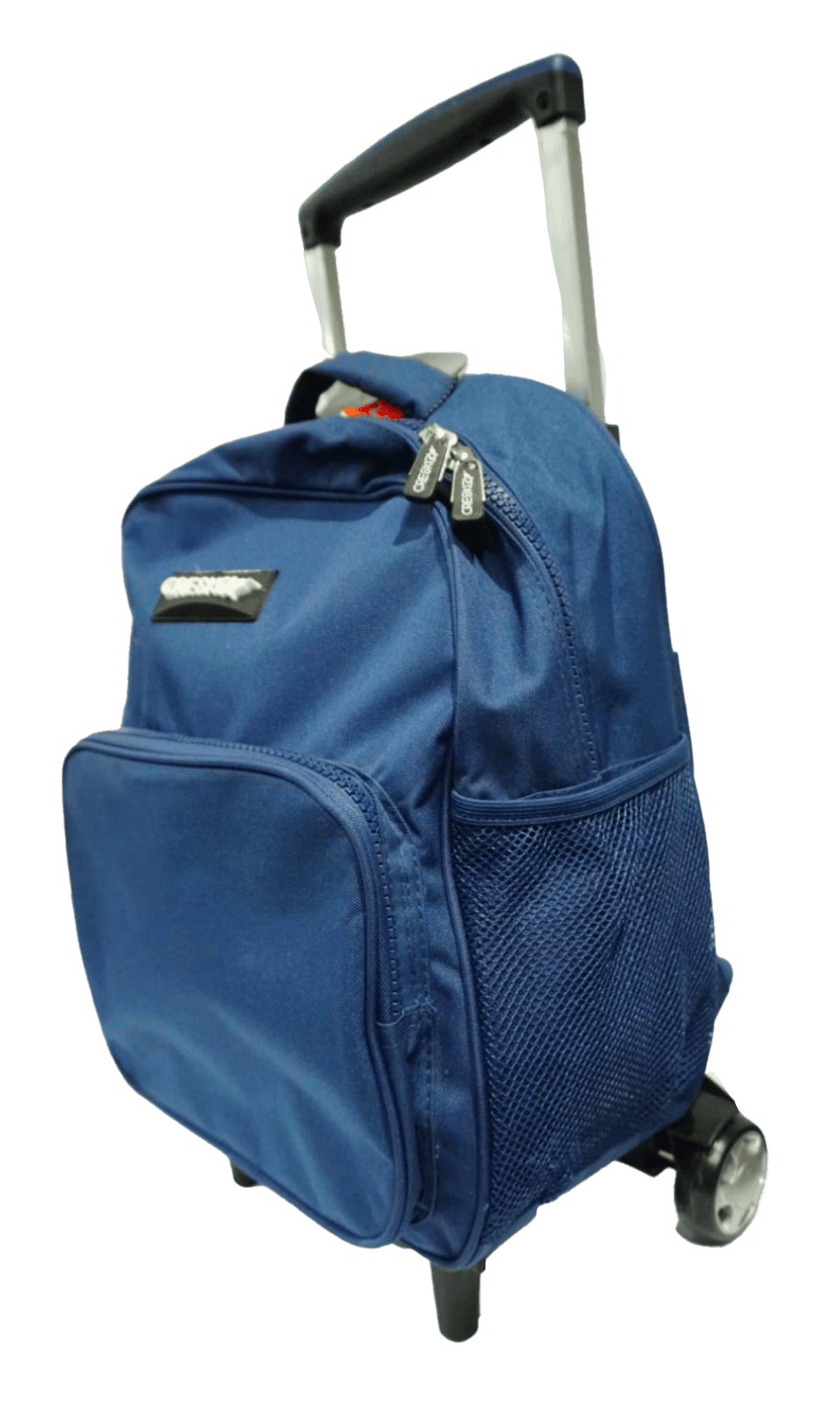 MOCHILA CRESKO 16" CON CARRO LISA AZUL /CK661