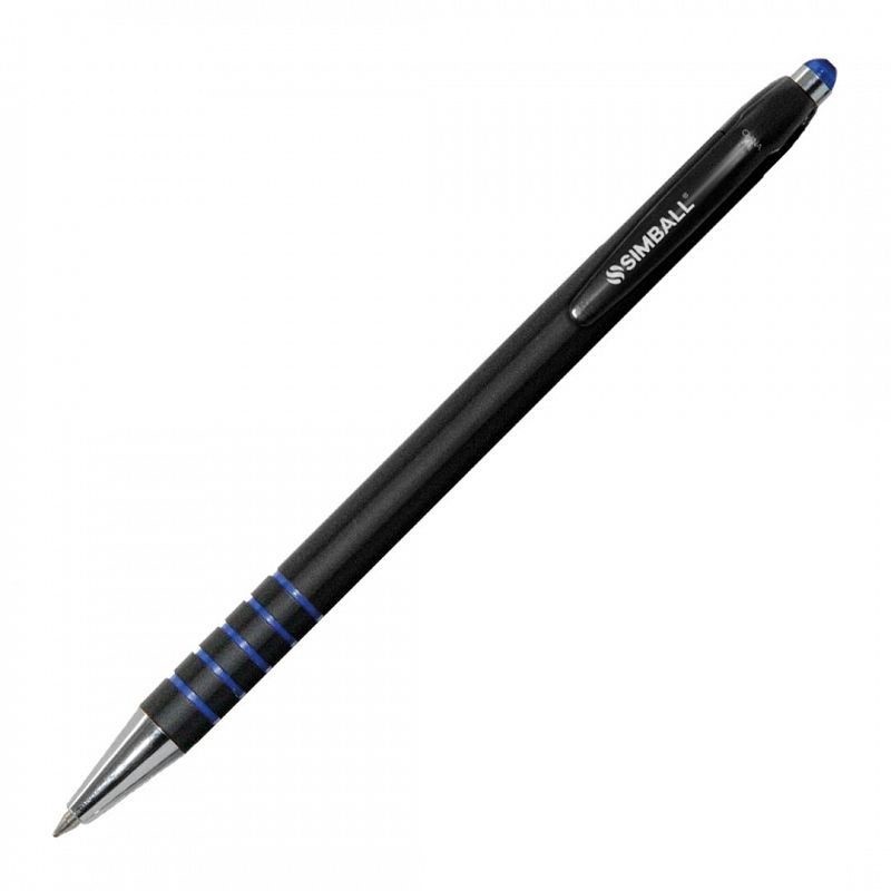 BOLIGRAFO RETRACTIL SIMBALL CITY TINTA AZUL