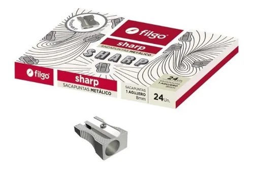 PACK SACAPUNTA METALICO FILGO PINTO SHARP X24