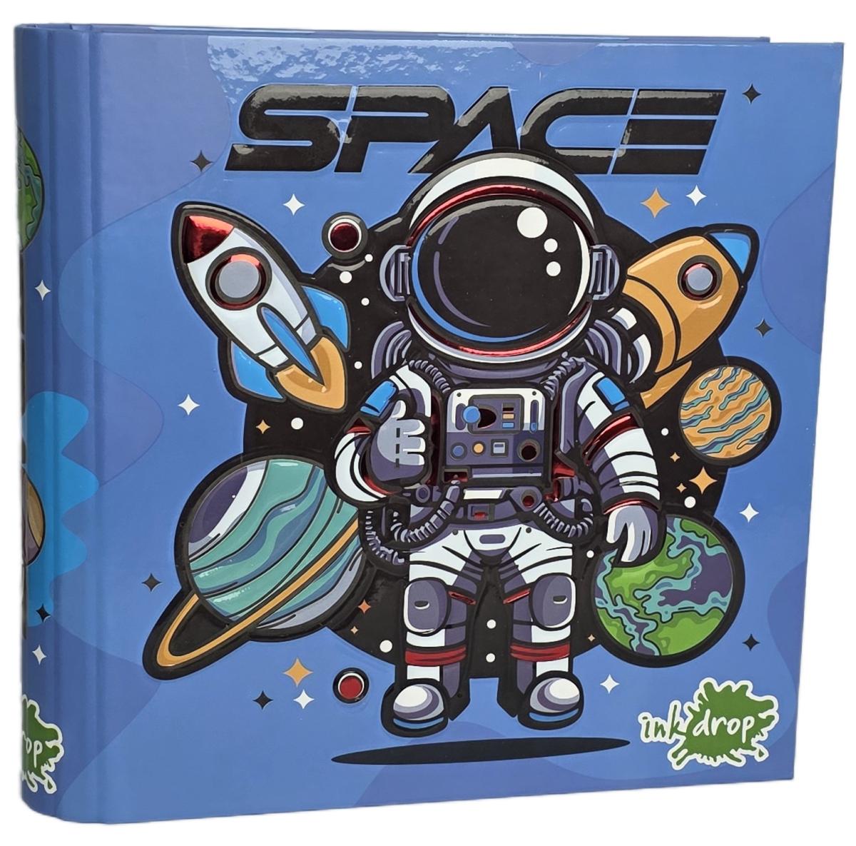 CARPETA INKDROP 3X40 CON 3 ANILLOS - SPACE