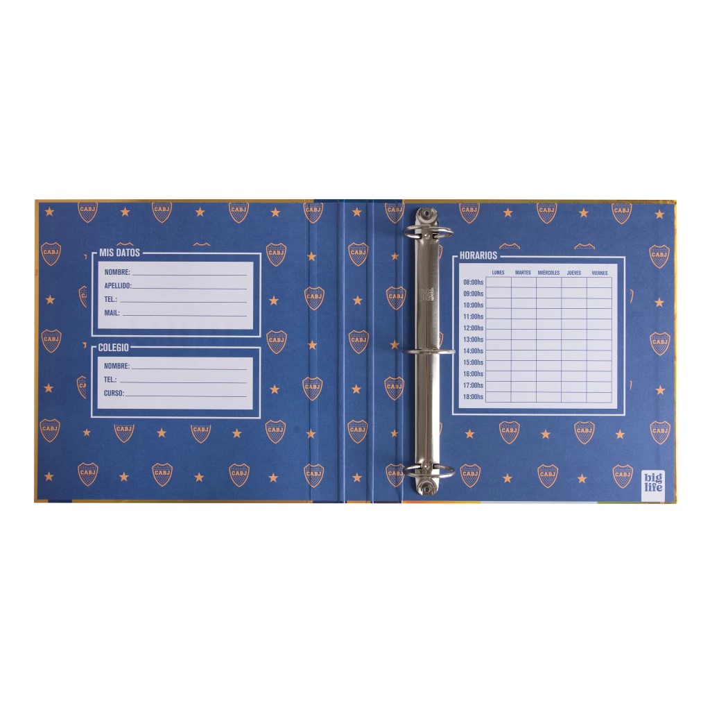 CARPETA 3X40 PPR  DISEÑO 3 BOCA NUEVA 2026