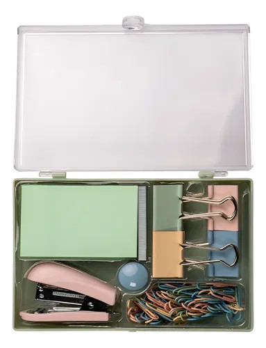 SET TRAMA PARA OFFICE 5 EN 1 PASTEL C/ABROBRADORA