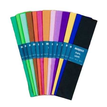 PAPEL CREPE MURESCO COLORES SURTIDOS