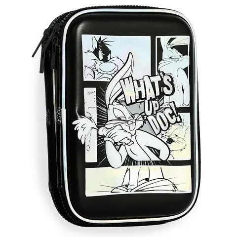 CARTUCHERA DOBLE EVA MOOVING LOONEY TUNE 2025 / 1514231