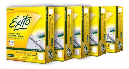 BULTO REPUESTO ESCOLAR EXITO X480 HJS X8 UND