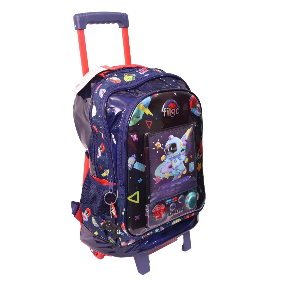 MOCHILA FILGO 18" C/CARRO STARPAK 3D GAMER MO25 T3D /002