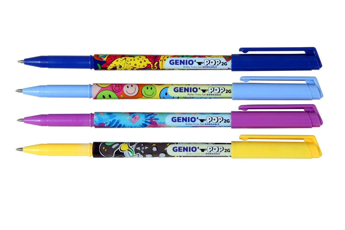 ROLLER GEL BORRABLE SIMBALL GENIO POP 2G GAME ON XUNI