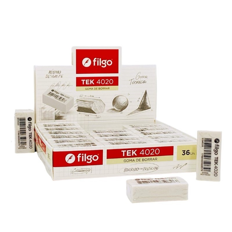 PACK DE GOMA FILGO TEK 4020 X36U