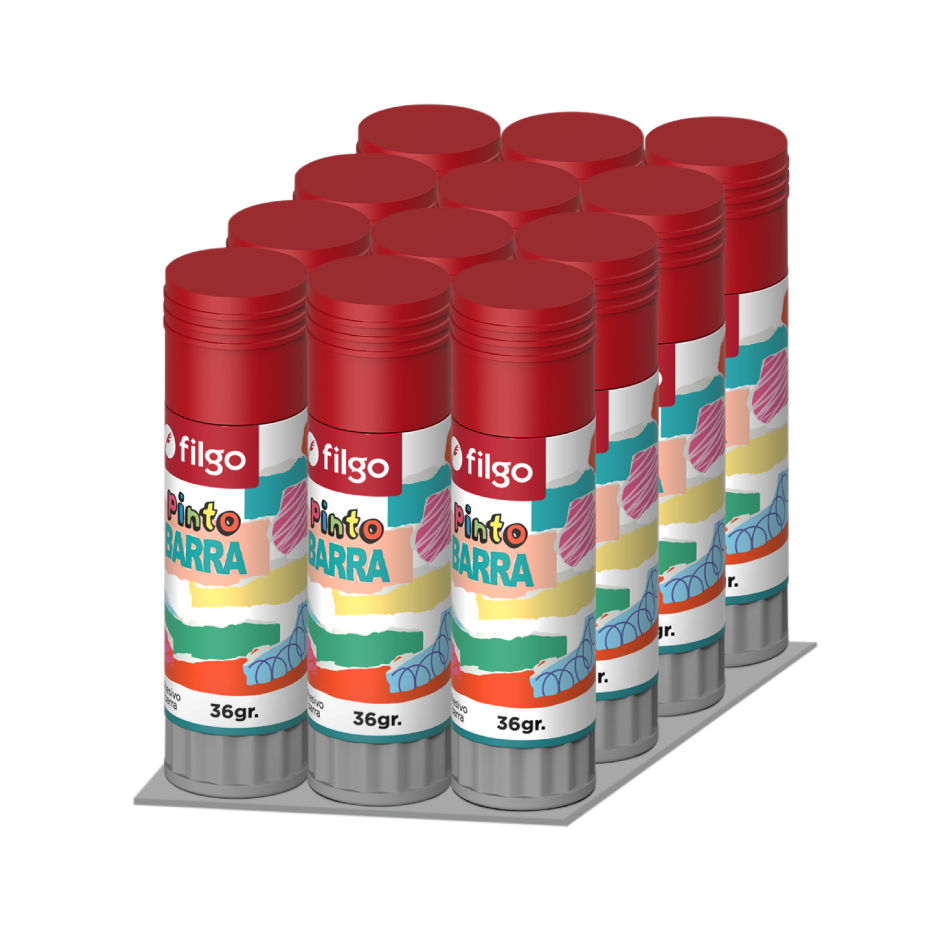 PACK ADHESIVO EN BARRA 36GR FILGO X12U