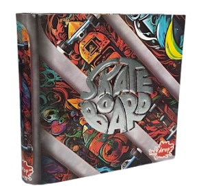 CARPETA INKDROP 3X40 CON 3 ANILLOS - URBAN STYLE - SKATEBOARD