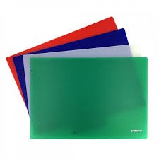 CARPETA PLASTICA TRAMA N°5 X2 TAPAS, COLORES SURTIDOS