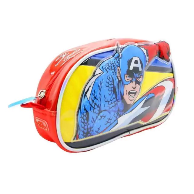 CARTUCHERA CRESKO 3D 1 CIERRE AVENGERS MARVEL EQUIPO/SP698