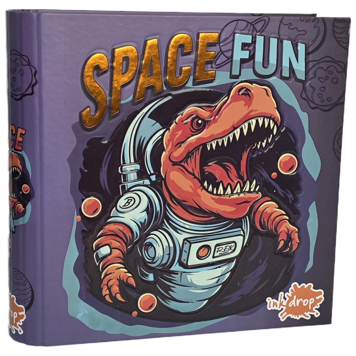 CARPETA INKDROP 3X40 CON 3 ANILLOS - SPACE - FUN