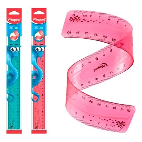 REGLA MAPED X30CM FLEXIBLE