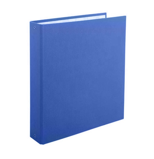 CARPETA 3X40 AVIOS PLASTICA AZUL